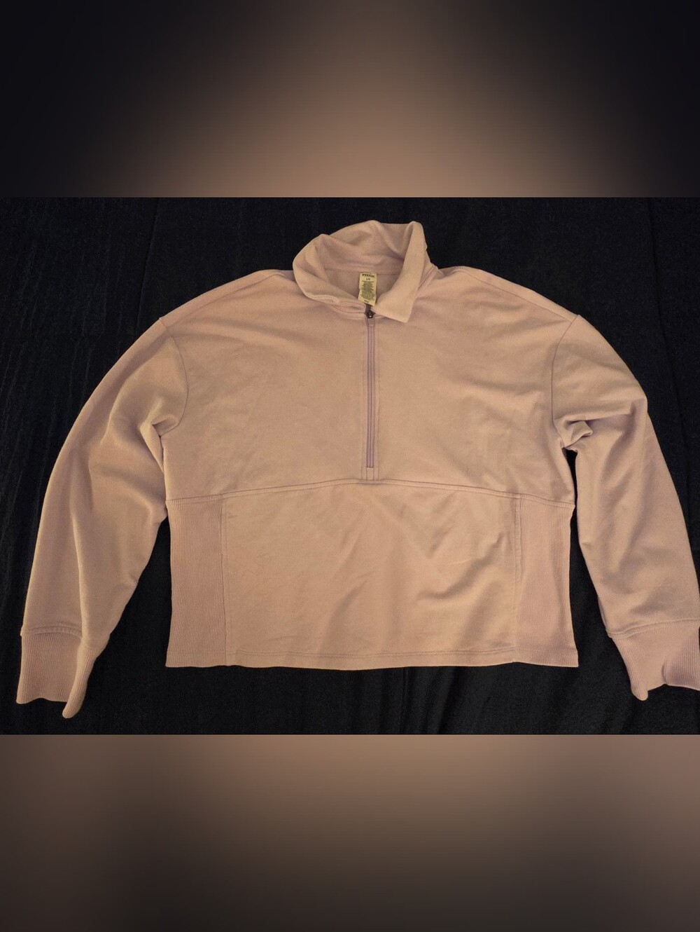 RBX Live.Life.Active Lavender 3/4 Zip, Large